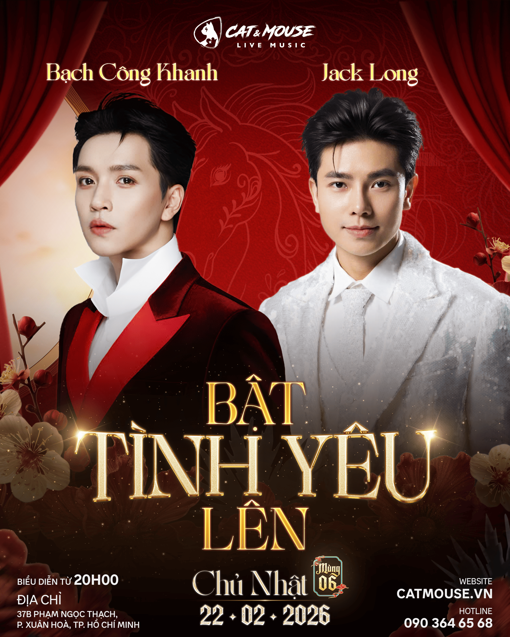 [CAT&MOUSE] CA SĨ BẠCH CÔNG KHANH + CA SĨ JACK LONG